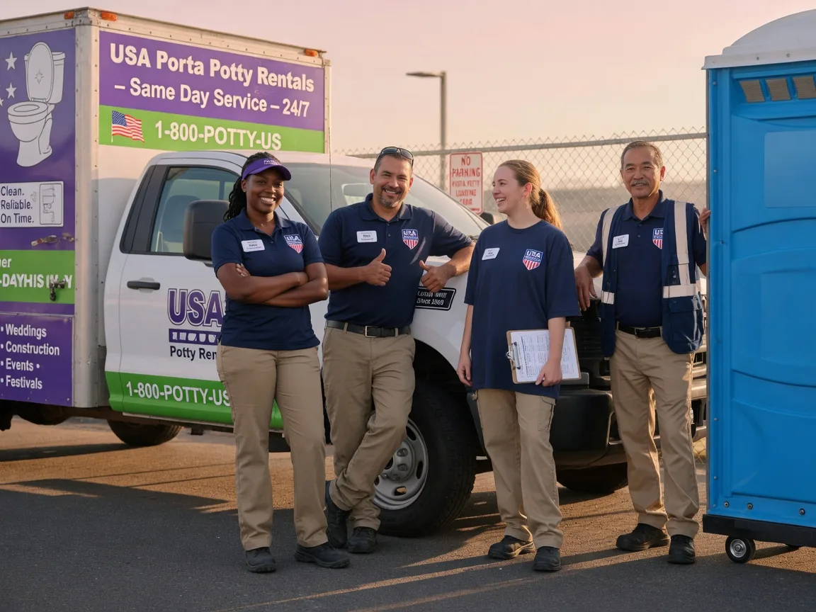 Porta Potty Rental company in Gratis, OH